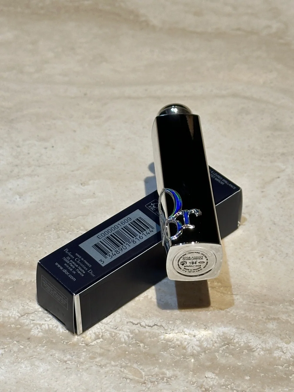 Dior Addict Glass Lipstick Ultra-Shine Hydrating Lip Gloss - 194 Sparkly Dice